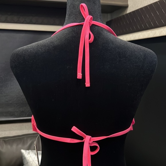 NWT SO Flowy Bikini Top - Hot Pink (L)🔥 - Picture 3 of 6